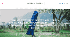 Desktop Screenshot of anupamdabral.com